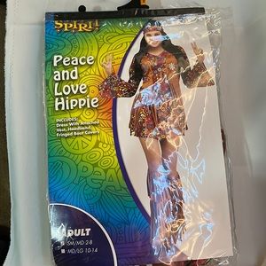 Used Size S/M Hippie Costume